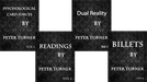 4 Volume Set of Reading, Billets, Dual Reality and Psychological Playing Card Forces by Peter Turner - ebook