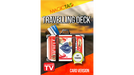 Travelling Deck Card Version Blue (Gimmick and Online Instructions) by Takel - Trick