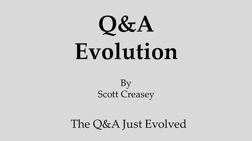 Q&A Evolution by Scott Creasey - Video Download
