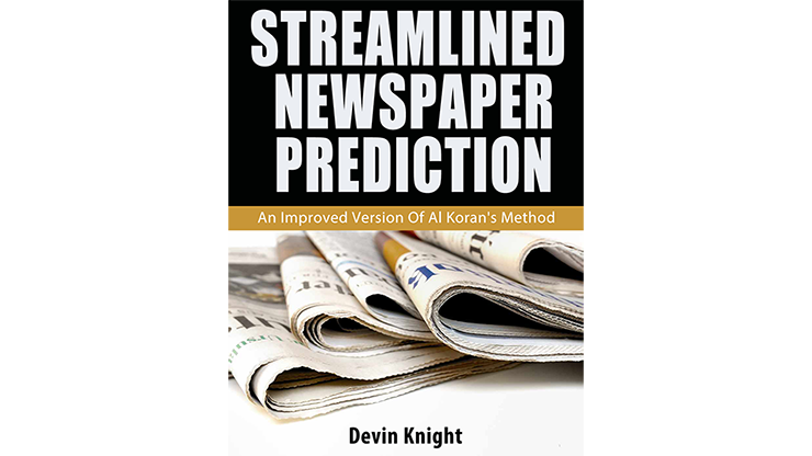 Streamlined Newspaper Prediction by Devin Knight - ebook