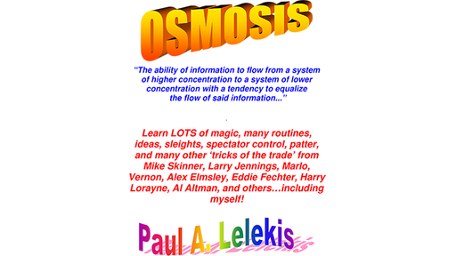 OSMOSIS I - Paul A. Lelekis - Mixed Media Download