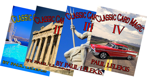 THE TOTAL PACKAGE by Paul A. Lelekis The Classics of Card Magic Volumes I, II, III, IV - ebook
