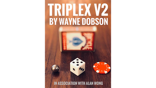 TRIPLEX V2 by Wayne Dobson and Alan Wong (Gimmicks and Online Instructions) - Trick