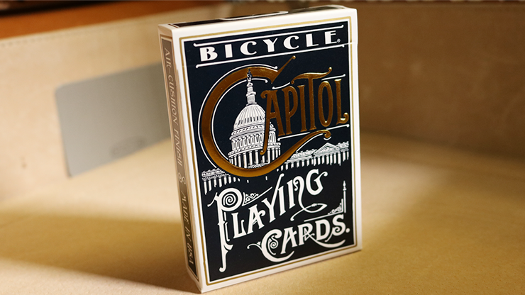 Bicycle Capitol (Navy Blue) Playing Cards by US Playing Card