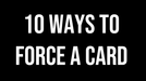 Magic Encarta Presents - 10 Ways To Force A Card by Vivek Singhi - Video Download