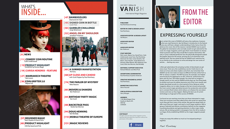 Vanish Magazine #36 - ebook