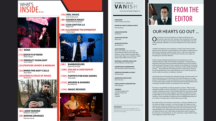 Vanish Magazine #39 - ebook