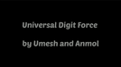 Universal Digital Force by Umesh - Video Download