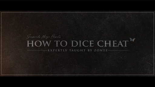 How to Cheat at Dice Black Leather (Props and Online Instructions) by Zonte and SansMinds - Trick