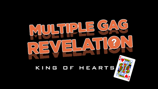 MULTIPLE GAG PREDICTION KING OF HEARTS by PlayTime Magic DEFMA - Trick