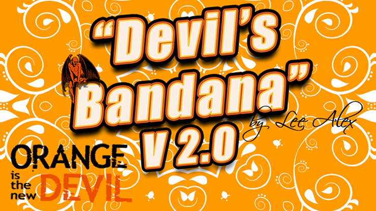 Devil's Bandana V2 (Orange) by Lee Alex