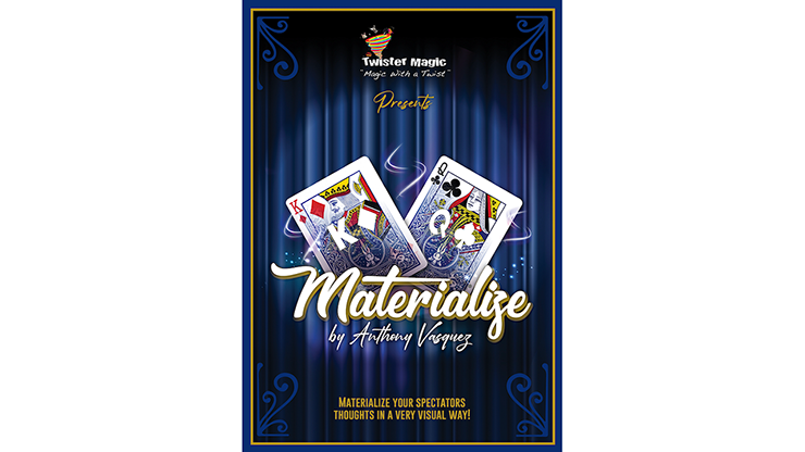 MATERIALIZE (QC) by Anthony Vasquez & Twister Magic - Trick