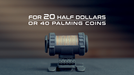 Hanson Chien Presents 20HDD (20 Half Dollar Dropper) by Ochiu Studio (Black Holder Series) - Trick