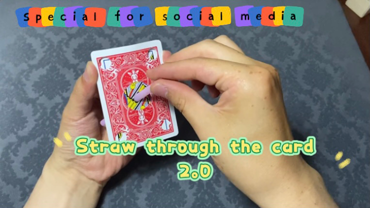 Straw Through Card 2.0 by Dingding - Video Download