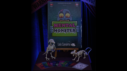 MENTAL MONSTER (Gimmick and Online Instructions) by Luis Zavaleta - Trick