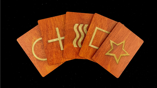 Wooden ESP Cards by Joker Magic - Trick