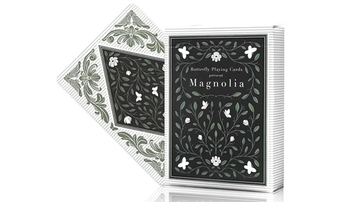 Magnolia White Playing Cards