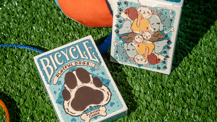 Bicycle Playful Dog Playing Cards