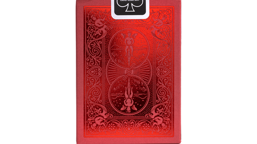 Bicycle Metalluxe Red Playing Cards by US Playing Card Co.