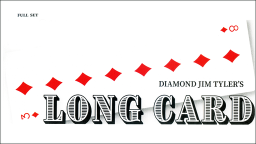 Long Card (Set) by Diamond Jim Tyler