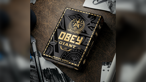 Obey Gold Edition Playing Cards by theory11
