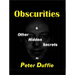 Obscurities by Peter Duffie - ebook