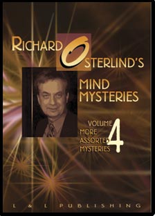 Mind Mysteries Vol. 4 (More Assort. Myst.) by Richard Osterlind - Video Download