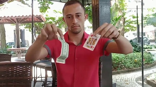 demonstration video of Card Cash Transpo by Kenneth Costa - Mixed Media Download