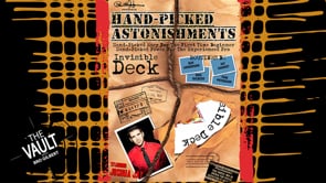 demonstration video of The Vault - Hand-picked Astonishments (Invisible Deck) by Paul Harris and Joshua Jay - Video Download