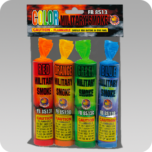 Smoke Sticks Mammoth Colored Smoke 4 Pack