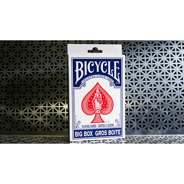 Big Bicycle Cards (Jumbo Bicycle Cards Blue)