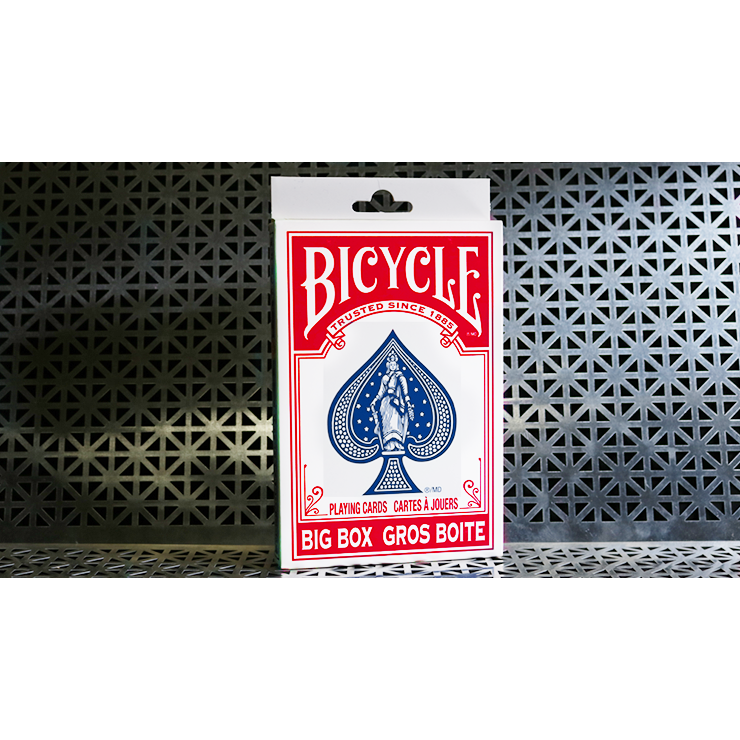 Big Bicycle Cards (Jumbo Bicycle Cards Red)