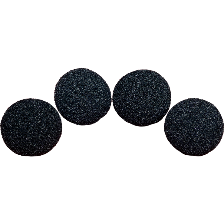 3 inch Regular Sponge Ball (Black) Pack