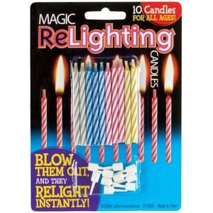 Magic Relighting Birthday Candles