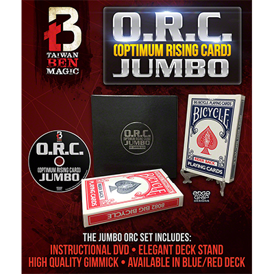 O.R.C.(Optimum Rising Card) Jumbo Red by Taiwan Ben Trick