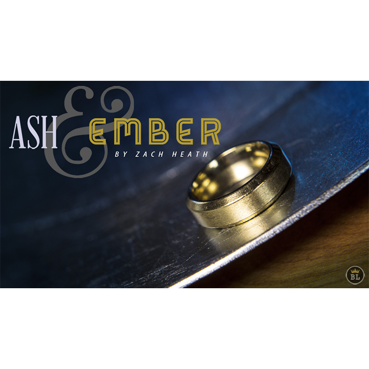 Ash and Ember Gold Beveled Size 9 (2 Rin