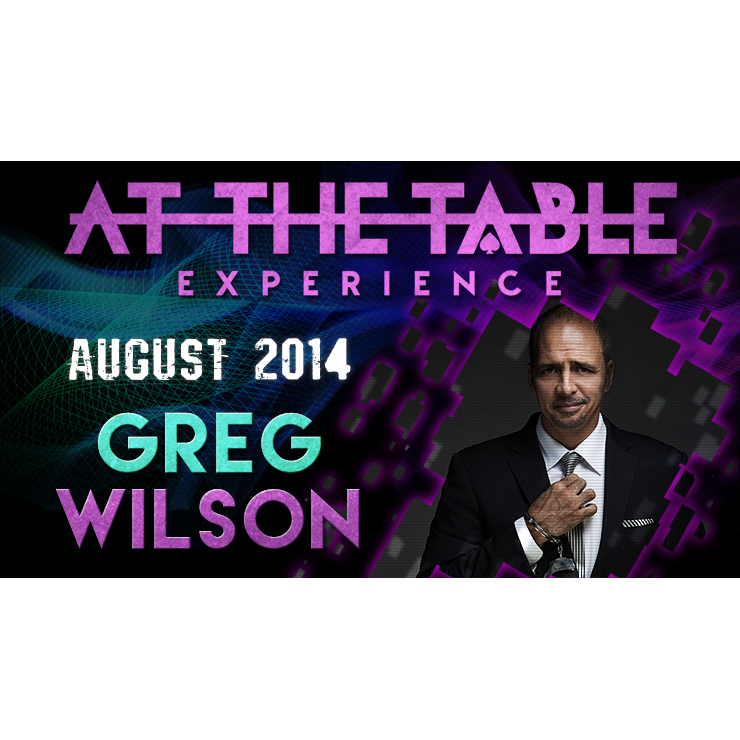 At the Table Live Lecture Greg Wilson 8/27/2014 video DOWNLOAD