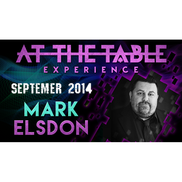 At the Table Live Lecture Mark Elsdon 9/24/2014 video DOWNLOAD
