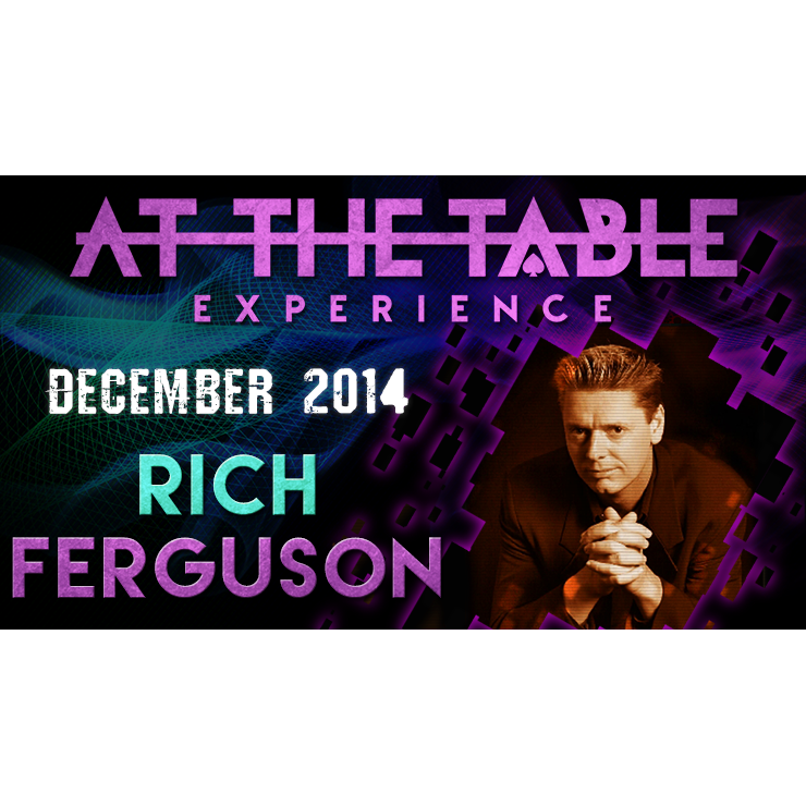 At the Table Live Lecture Rich Ferguson 12/17/2014 video DOWNLOAD