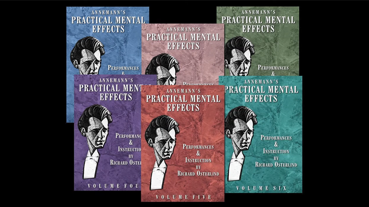 Annemanns Practical Mental Effects (Vol 1 thru 6) by Richard Osterlind DVD