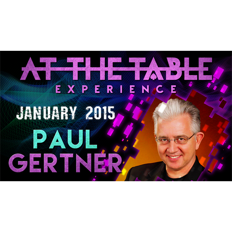 At the Table Live Lecture Paul Gertner 01/07/2015 video DOWNLOAD