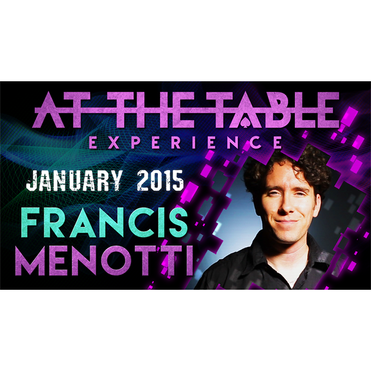 At the Table Live Lecture Francis Menotti 01/14/2015 video DOWNLOAD