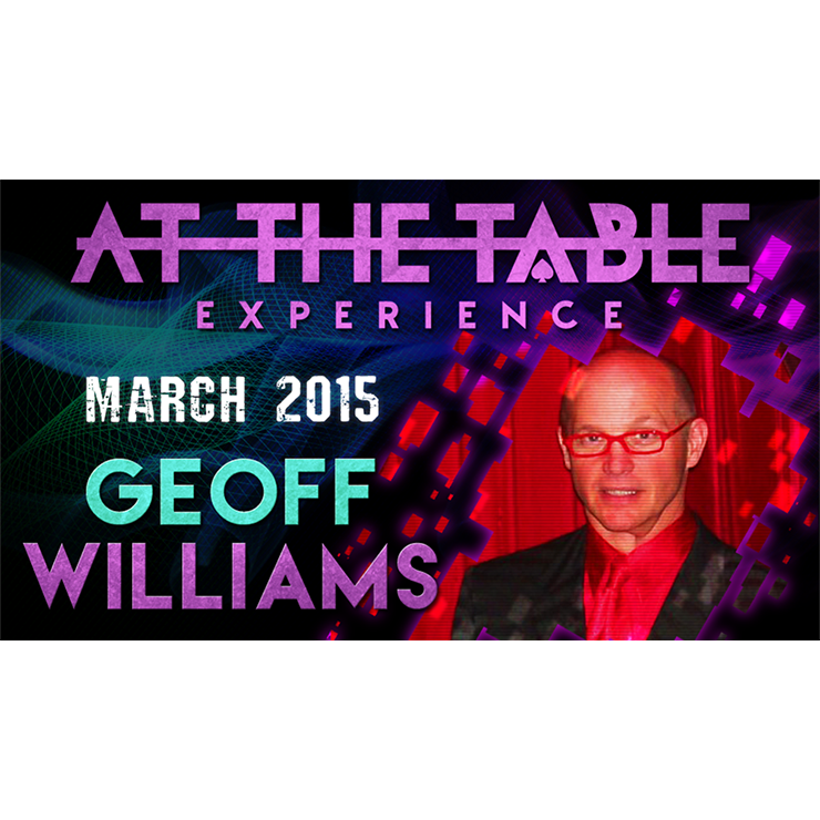 At the Table Live Lecture Geoff Williams 3/25/2015 video DOWNLOAD