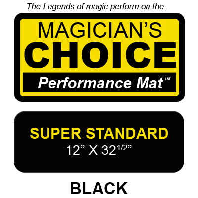 Bartenders Choice Close Up Mat (BLACK Super Standard 12x32.5) by Ronjo Trick