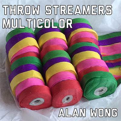 Throw Streamers Multi (30 Head / 10 pk.) by Alan Wong Trick