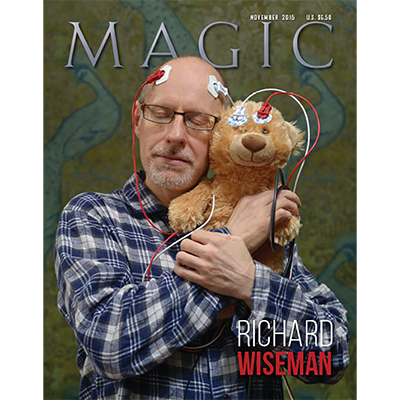 Magic Magazine "Richard Wiseman" November 2015 Book