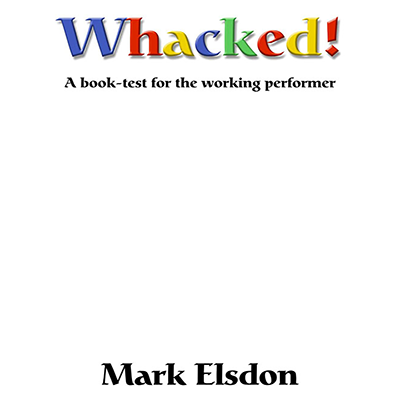 Whacked Book Test by Mark Elsdon eBook DOWNLOAD