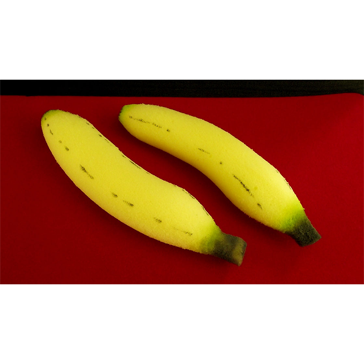 Sponge Bananas (large/2 pieces) by Alexander May Trick