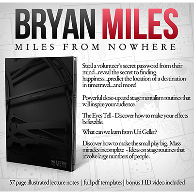 Miles from Nowhere Lecture Notes (with Bonus Tricks Online) by Bryan Miles eBook