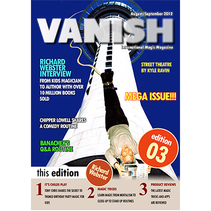 VANISH Magazine August/September 2012 Richard Webster eBook DOWNLOAD